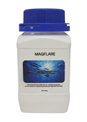 MAGFLARE Nutritional food additives for medical purposes in the nature of natural food extracts derived from fish, Natural Nutritional Food Supplement Raw Material, 500g