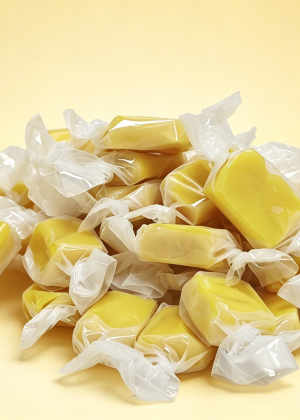 MAGFLARE Durian Soft Chewy Candy, Individually Wrapped Fruit Flavor Chewy Sweets, Premium Creamy Snack Candy for Daily Treat & Party Gift Box