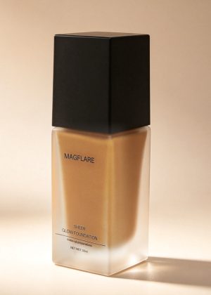 MAGFLARE Make-Up Preparations Sheer Glow Liquid Foundation, Natural Radiant Medium Coverage Makeup Base